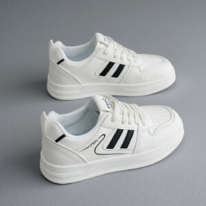 2026 Spring New Flat-Soled Versatile Casual Shoes for Women-Small Size with Leather Panel and Trendy KT26809