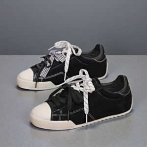 2026 Spring German Training Shoes: New Women's Trendy Student Double-Lace Sports Board Shoes with Casual Design LD981