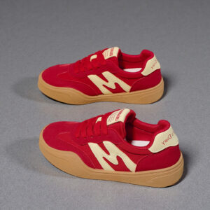 2026 Spring New White German-Style Training Shoes for Women: Retro Versatile Board Shoes with Thick Soles, Sporty Casual Women's Shoes Spring TQ102