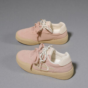 2026 Spring New White German-Style Training Shoes for Women: Retro Versatile Board Shoes with Thick Soles, Sporty Casual Women's Shoes Spring TQ101