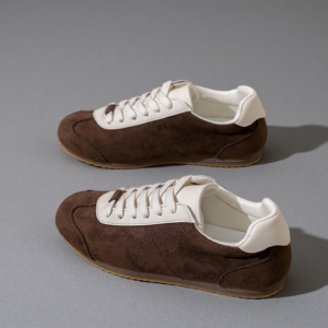 Retro Versatile French Girlie Style Women's Training Shoes-Sweet Agan Thick-Soled Casual Sports Running Shoes BD602