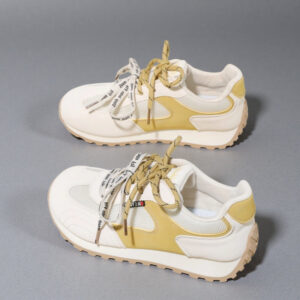 Dequan Women's 2026 Summer Mesh Thick-Soled Agan Casual Sports Running Shoes with Soft Sole HL8855