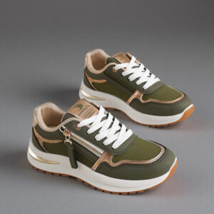 2026 Foreign Trade: Large Size Women's Shoes – Retro Sports Sneakers for Spring and Autumn; New厚-soled Sports Shoes, Trendy Design H2517