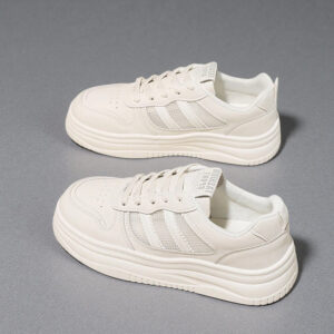 2026 Summer New Collection: Breathable Soft-Soled Sports Shoes – Anti-Slip, Lightweight, Versatile, and Niche Casual Women's T02 White Shoes
