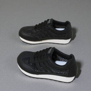 Net sneakers, Dad-style athletic waffle shoes, Agan-style footwear for women – lightweight, breathable mesh design for summer. 2026 casual women's shoes, model Q3510.