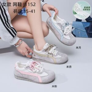 Color-Matched Web-Mesh Training Shoes for Women – 2026 Summer Collection: Lightweight, Breathable, and Casual Sports Shoes (Model J1152)