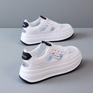 2026 Summer New Collection: Women's Breathable Mesh Shoes with Songgao Sole, Open-Street Style, Versatile and Casual Footwear – Model NK1001