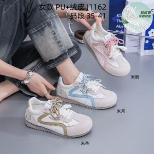 Color-Matched Web-Mesh Training Shoes for Women – 2026 Summer Collection: Lightweight, Breathable, and Casual Sports Shoes J1162